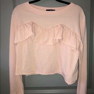 Cropped sweatshirt